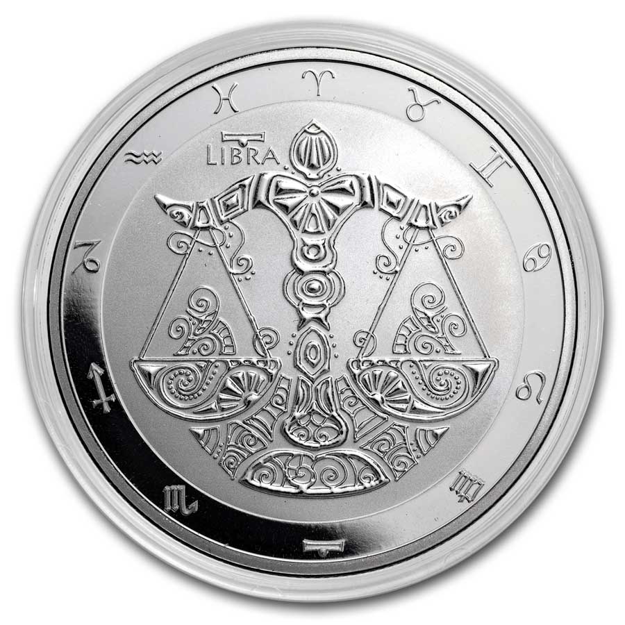 2024 Tokelau 1 oz Silver $5 Zodiac Series: Libra BU | eBay 2024 Tokelau 1 oz Silver $5 Zodiac Series: Libra BU | eBay
